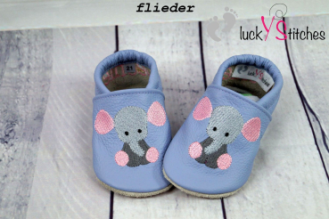 Lederpuschen Elefant 5